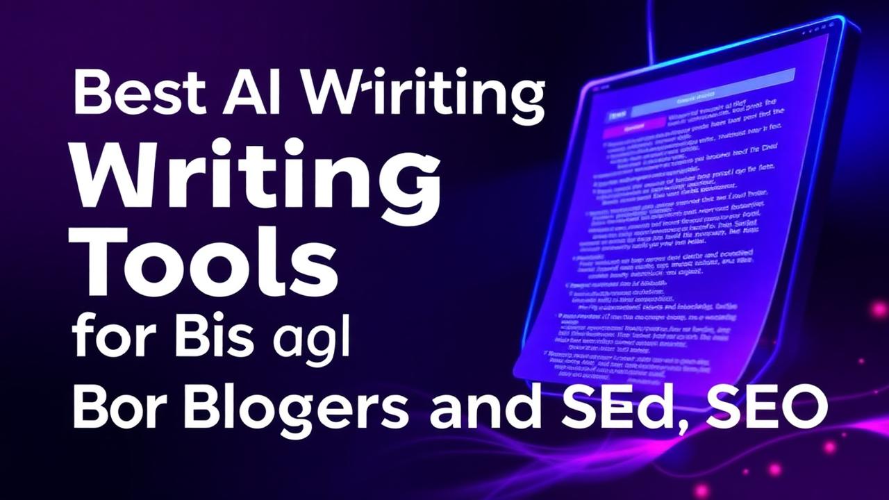 Best AI Writing Tools for Bloggers & SEO